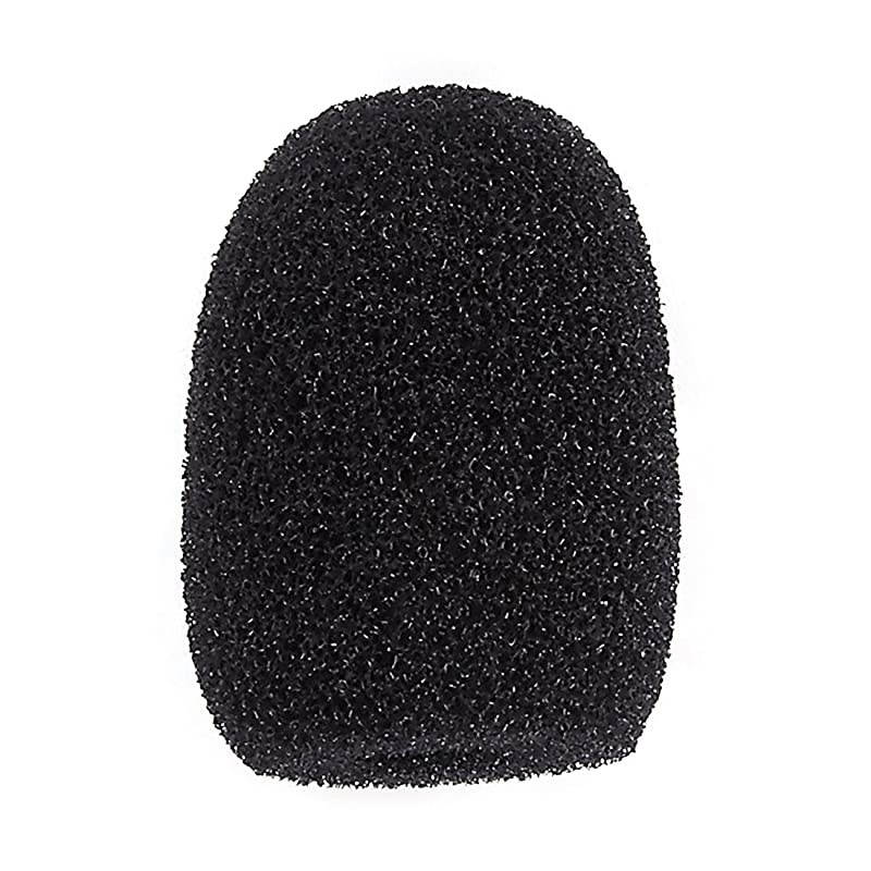 Microphone Windscreens 24Pack Microphone Foam Cover for Lapel Lavalier and Headset Microphones Black