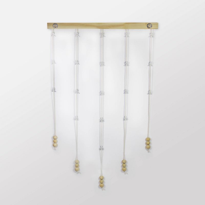 20" Beaded Photo Wall Hanging Natural - Opalhouse™