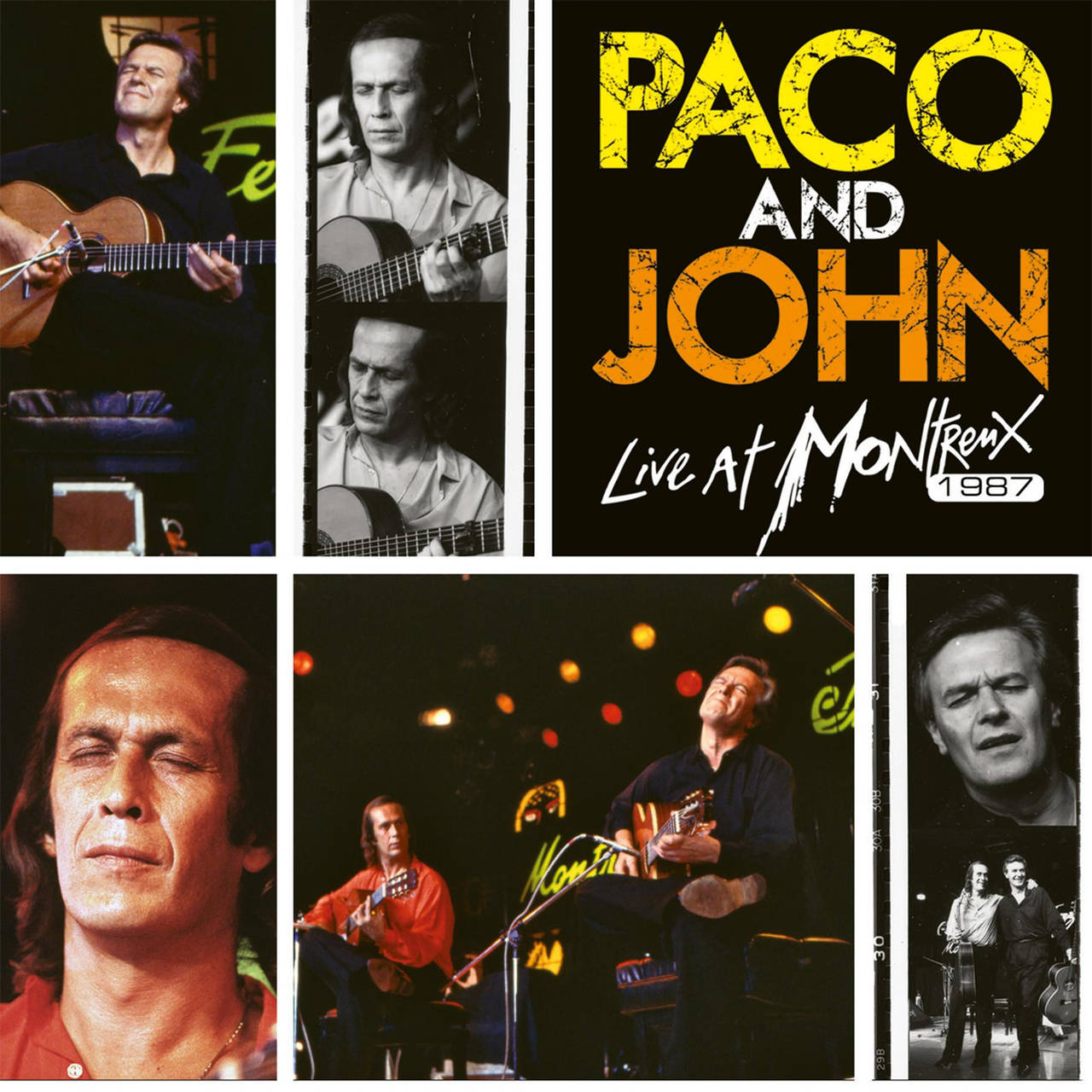 Paco de Lucia Paco and John Live at Montreux 1987 Hand-Numbered Limited Edition 180g 2LP (Yellow/Orange Vinyl)