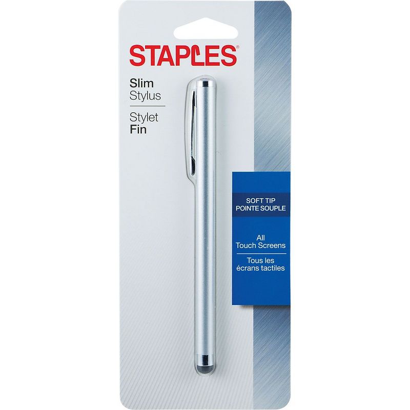 Staples Universal Slim Stylus Silver 2618979