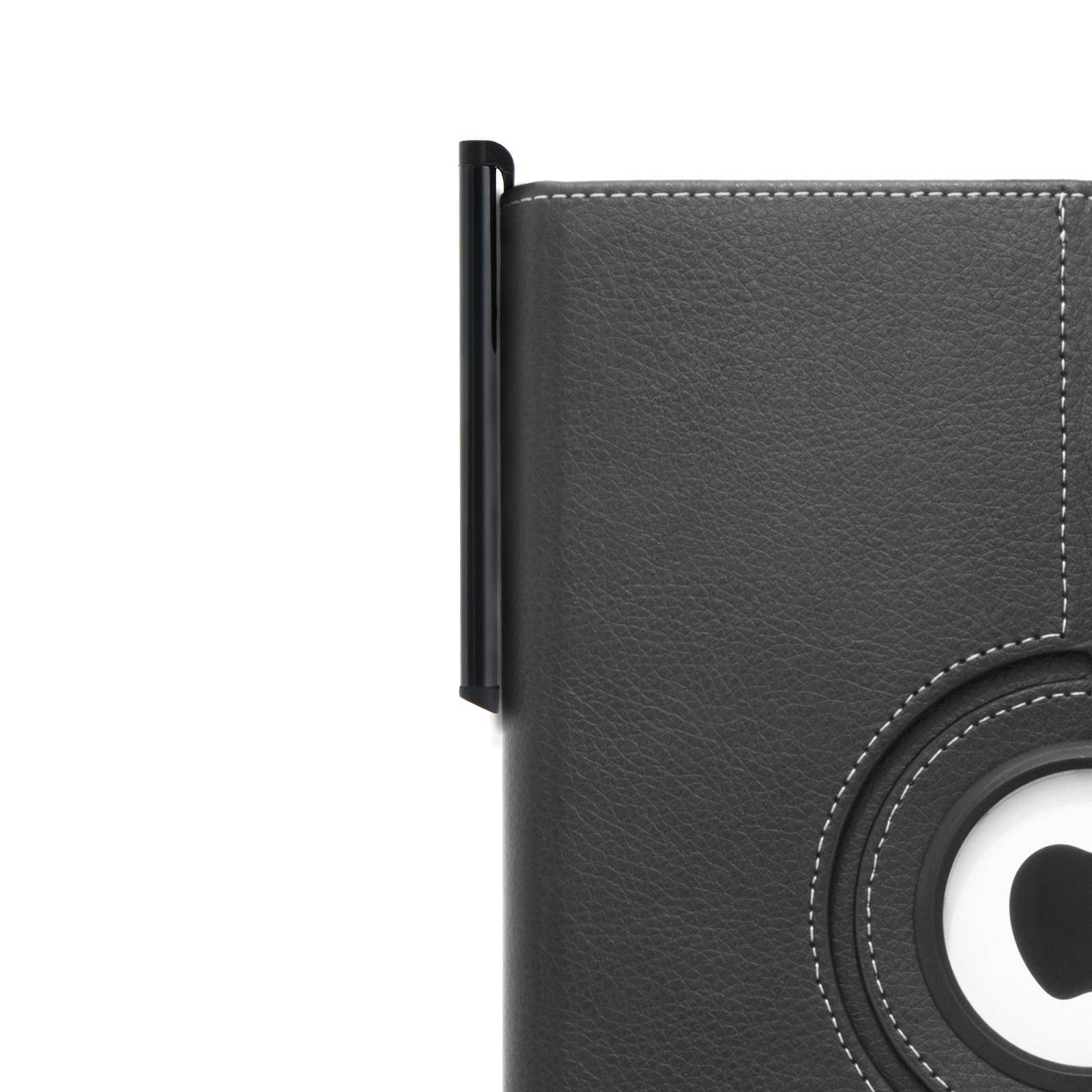 Universal stylus pen for touch screens, soft conductive rubber tip - Black