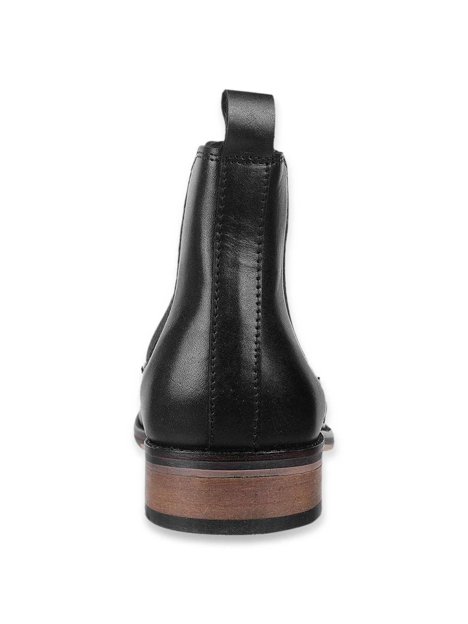 Da Vinchi by Metro Men's Black Chelsea Boots