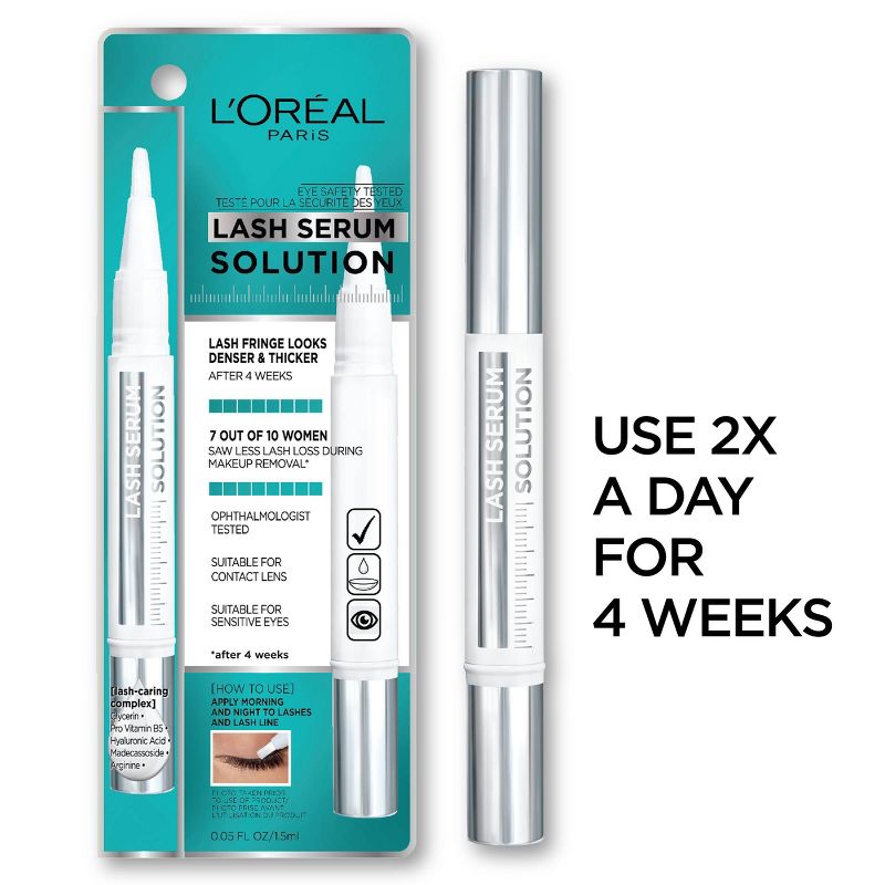 L'Oreal Paris Lash Serum Solution - 0.05 fl oz