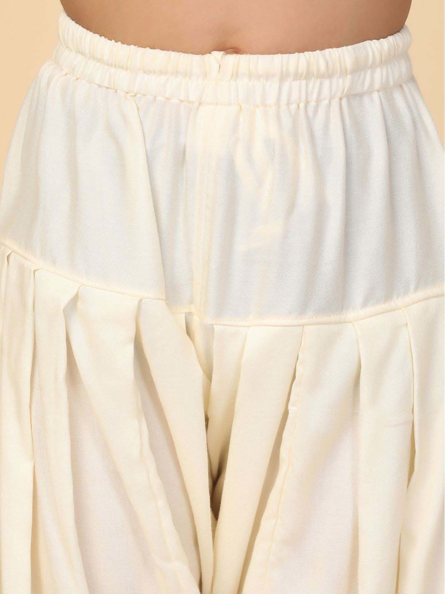 Juniors by Lifestyle Boys Beige Cotton Solid Woven Bottom