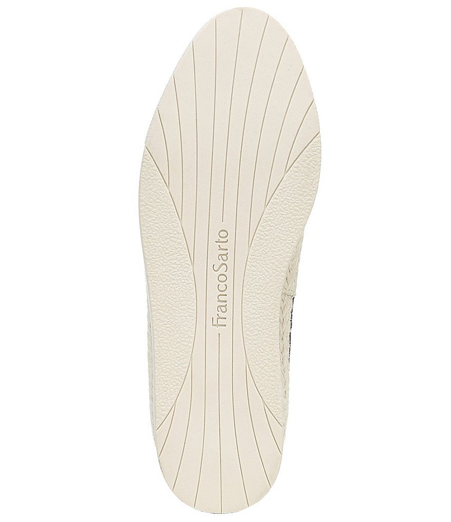 Franco Sarto Hyria Woven Lace-Up Platform Sneakers