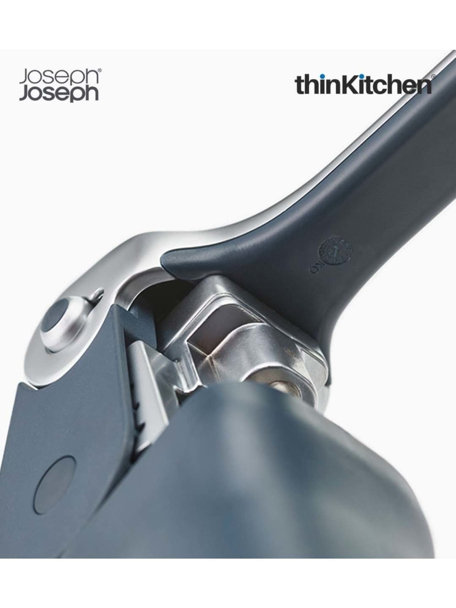 JOSEPH JOSEPH Silver & Green Steel 30.5 cm Elevate Tong - Set of 1