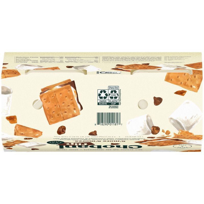 Chobani Flip S'more S'mores Greek Yogurt - 4ct/4.5oz Cups