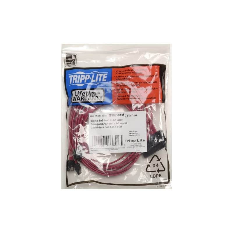 Internal SAS Cable 4in1 32Pin SFF8484 to 4 x 7pin Cable 20in 05MS50220N