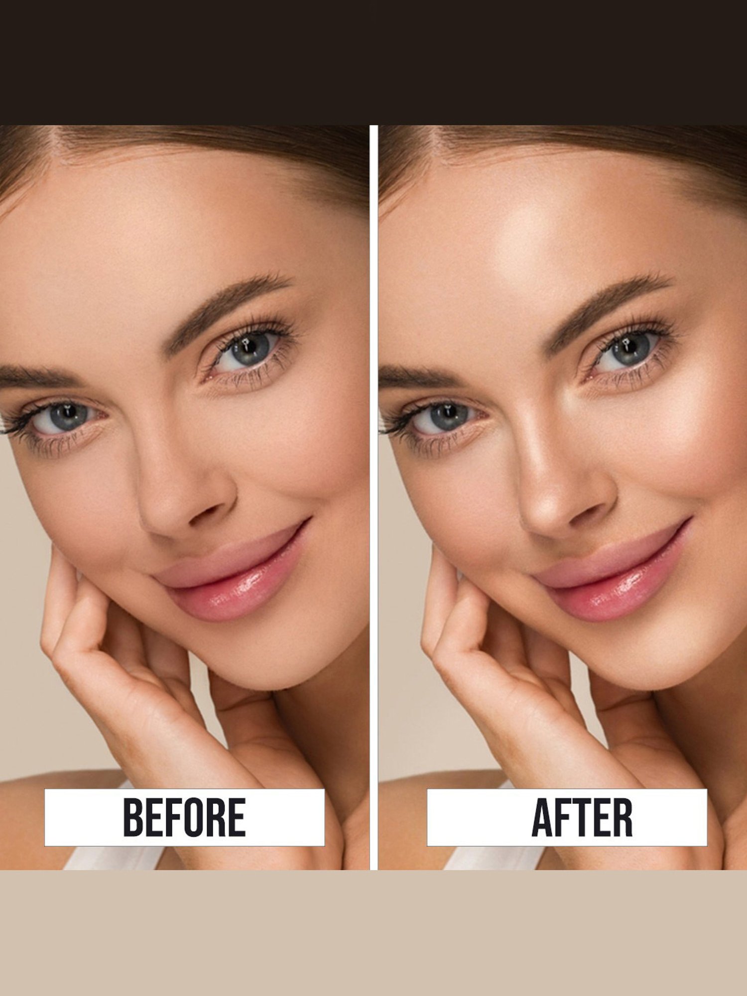 C2P PROFESSIONAL MAKEUP HD Luxury Luminous Powder Beige 06 - 13 gm