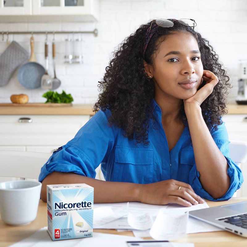 Nicorette 4mg Stop Smoking Aid Gum - Original - 170ct