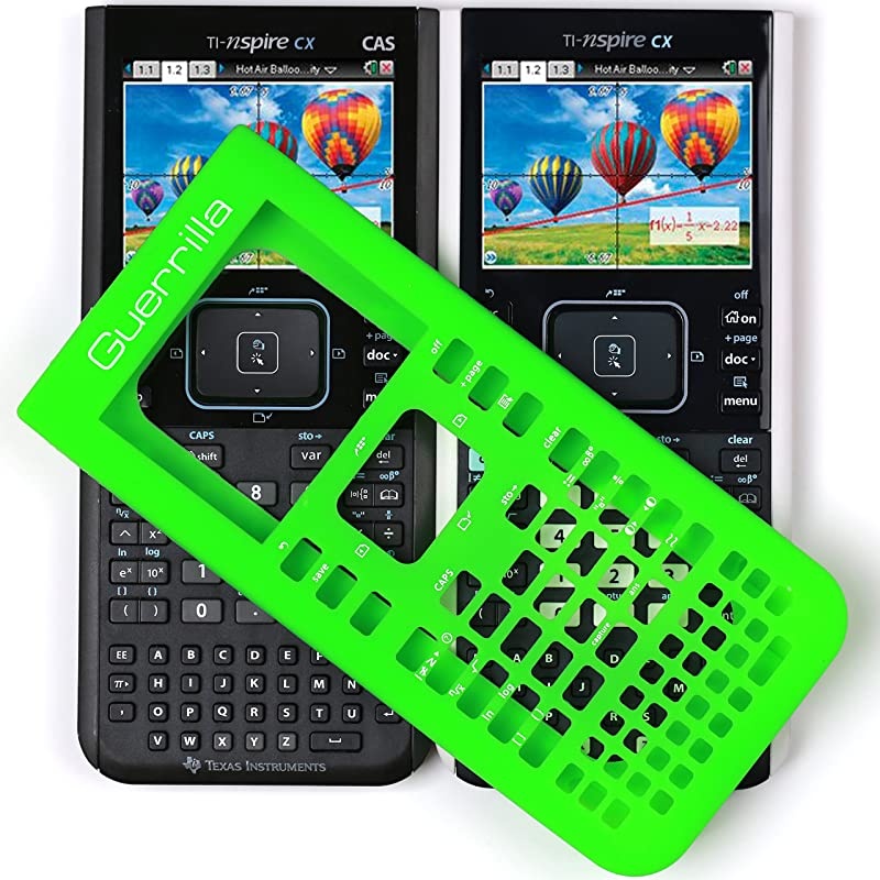 Silicone Case for Texas Instruments TI Nspire CX/CX CAS Graphing Calculator, Green