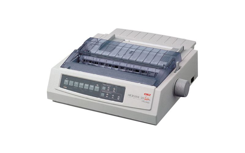 Oki MICROLINE 320 Turbo/N Dot Matrix Printer - 9-pin - 435 cps Mono - 240 x 216 dpi - Parallel, USB