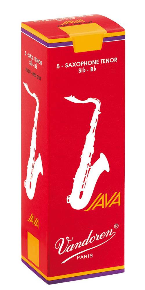 Vandoren 5 Tenor Saxophone Java Red Cut #2 Reeds