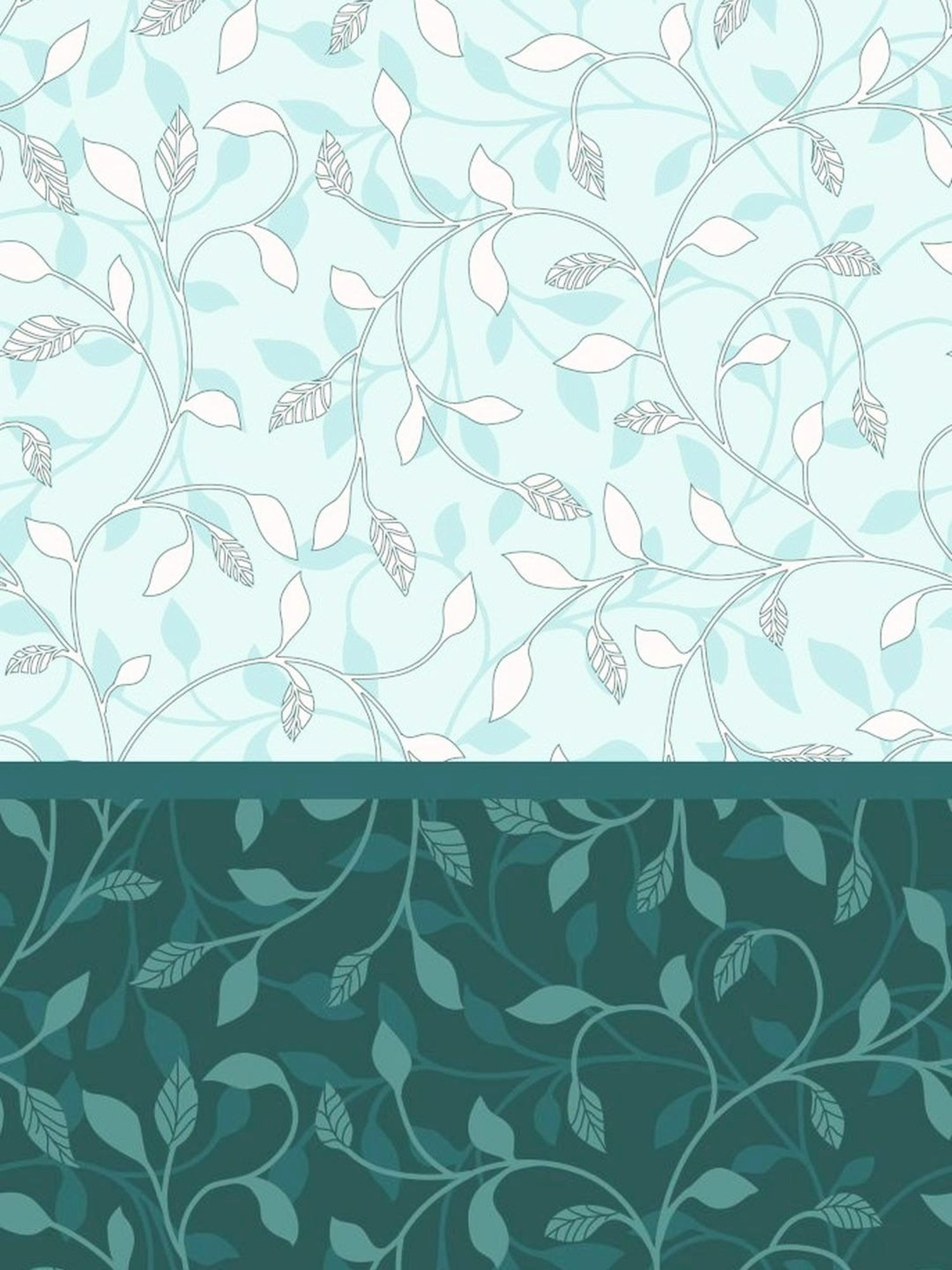 My Room Floral Teal Green 140 TC Cotton Queen Bed Sheet with 2 Pillow Covers