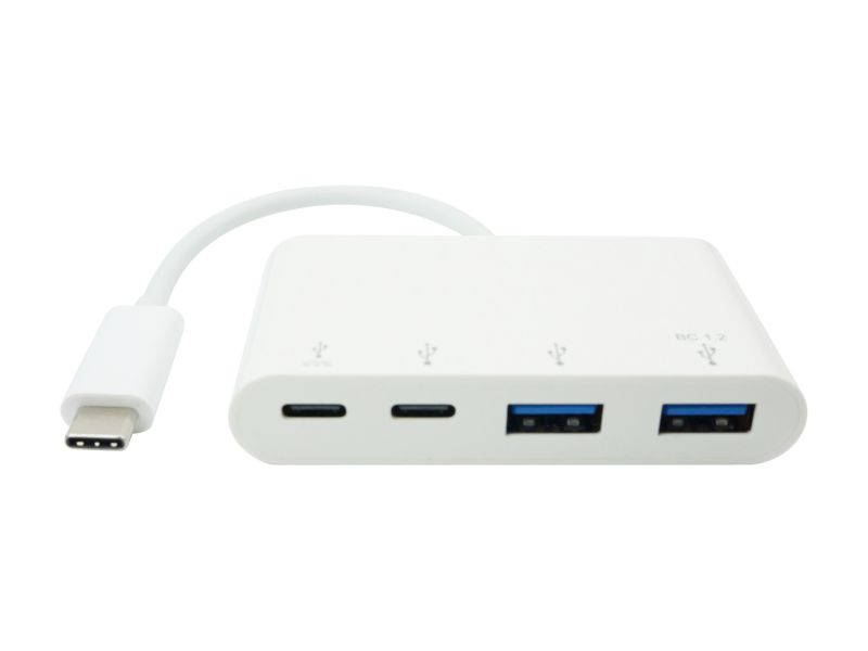 DAT 6508D USB 3.1 Type-C to 2 x Type-C Female (PD) Port + 2 x USB 3.0 Hub