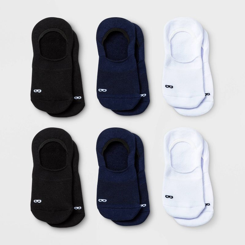 Pair of Thieves Men's 6pk No Show Socks - 8-12