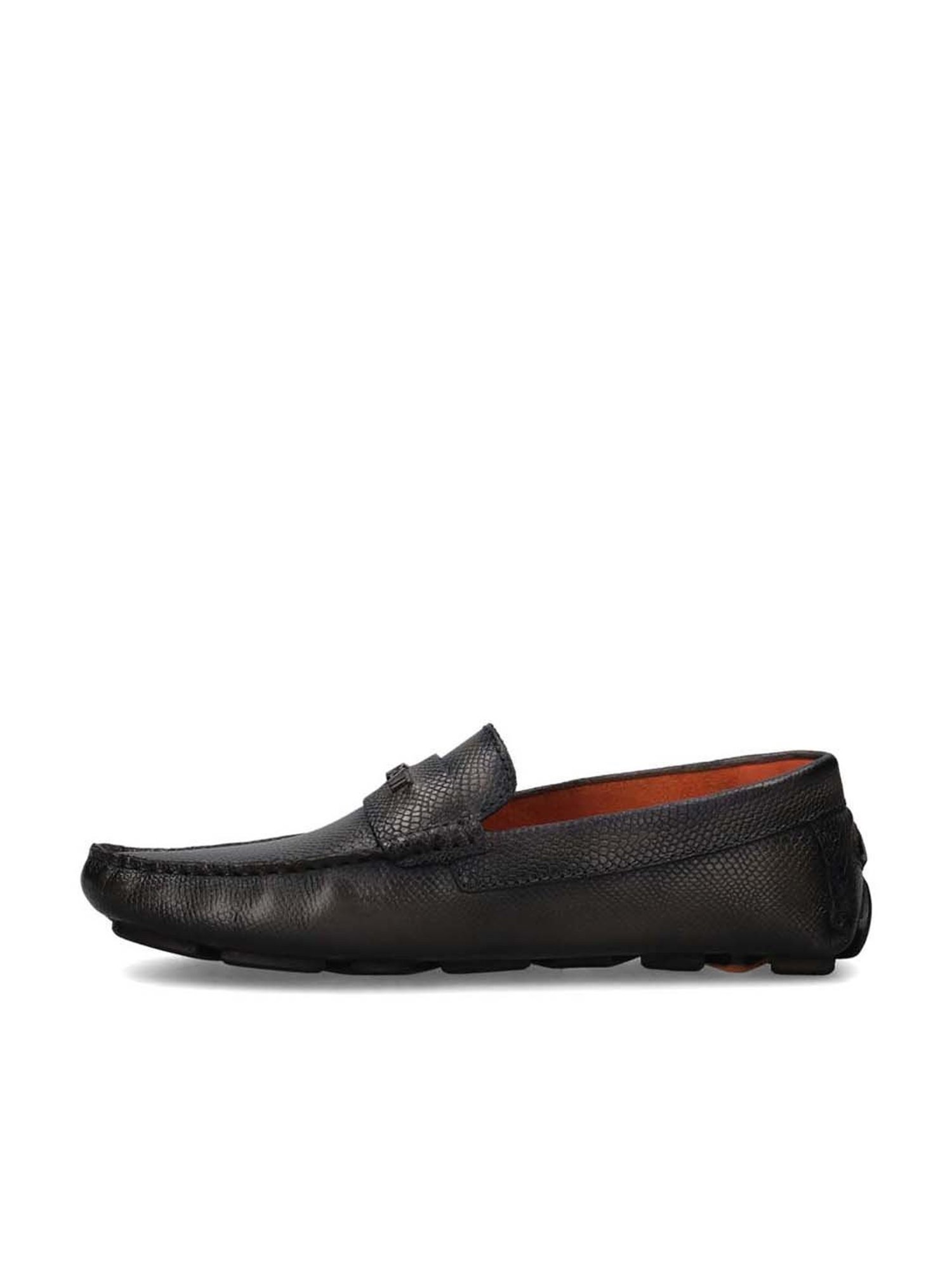 Bagatt Men's Hexa Black Loafers