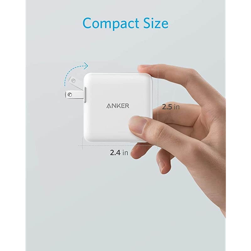 iPhone 12 Charger  30W 2 Port Fast Charger with 18W USB C Power Adapter Foldable PowerPort PD 2 for iPhone 1212 Mini 12 Pro 12 Pro Max 11 XXRXS iPad Pro Pixel Galaxy