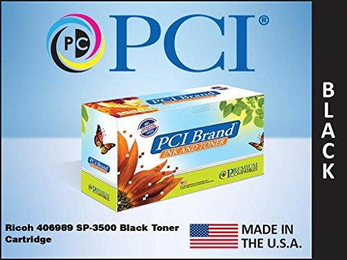 Pci Ricoh 406989 Sp-3500 Black Toner