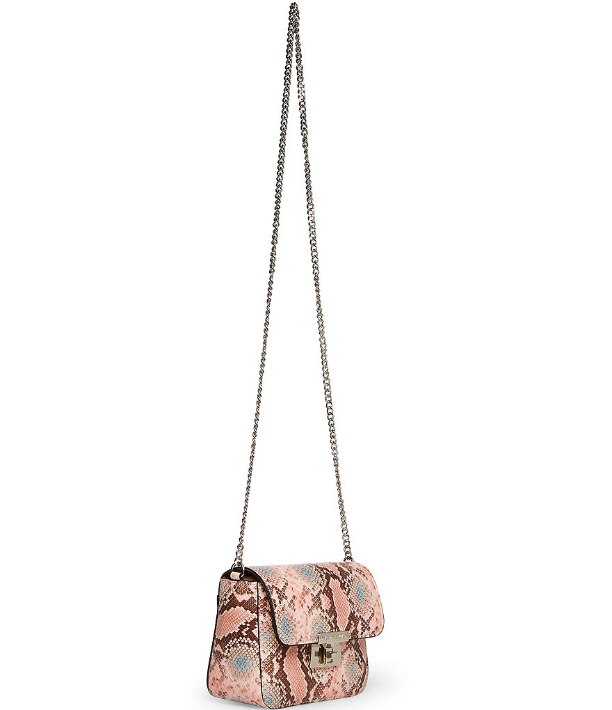 Betsey Johnson Snake Chain Strap Crossbody Bag