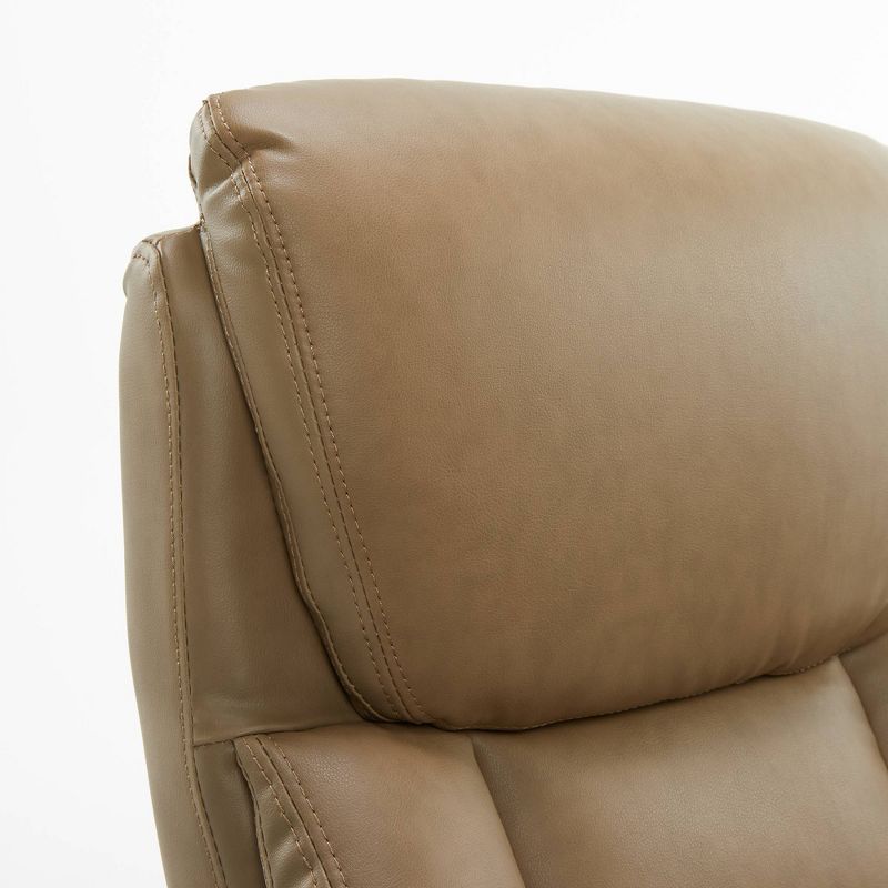 Winston Wood Accent Executive Chair Taupe - La-Z-Boy