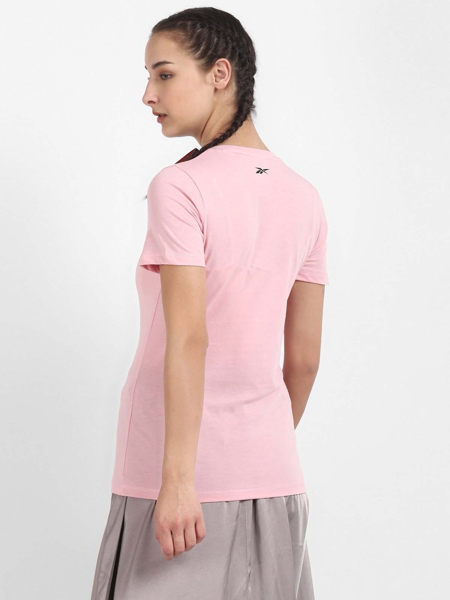 Reebok Clapnk Workout W Graphic Print Tee