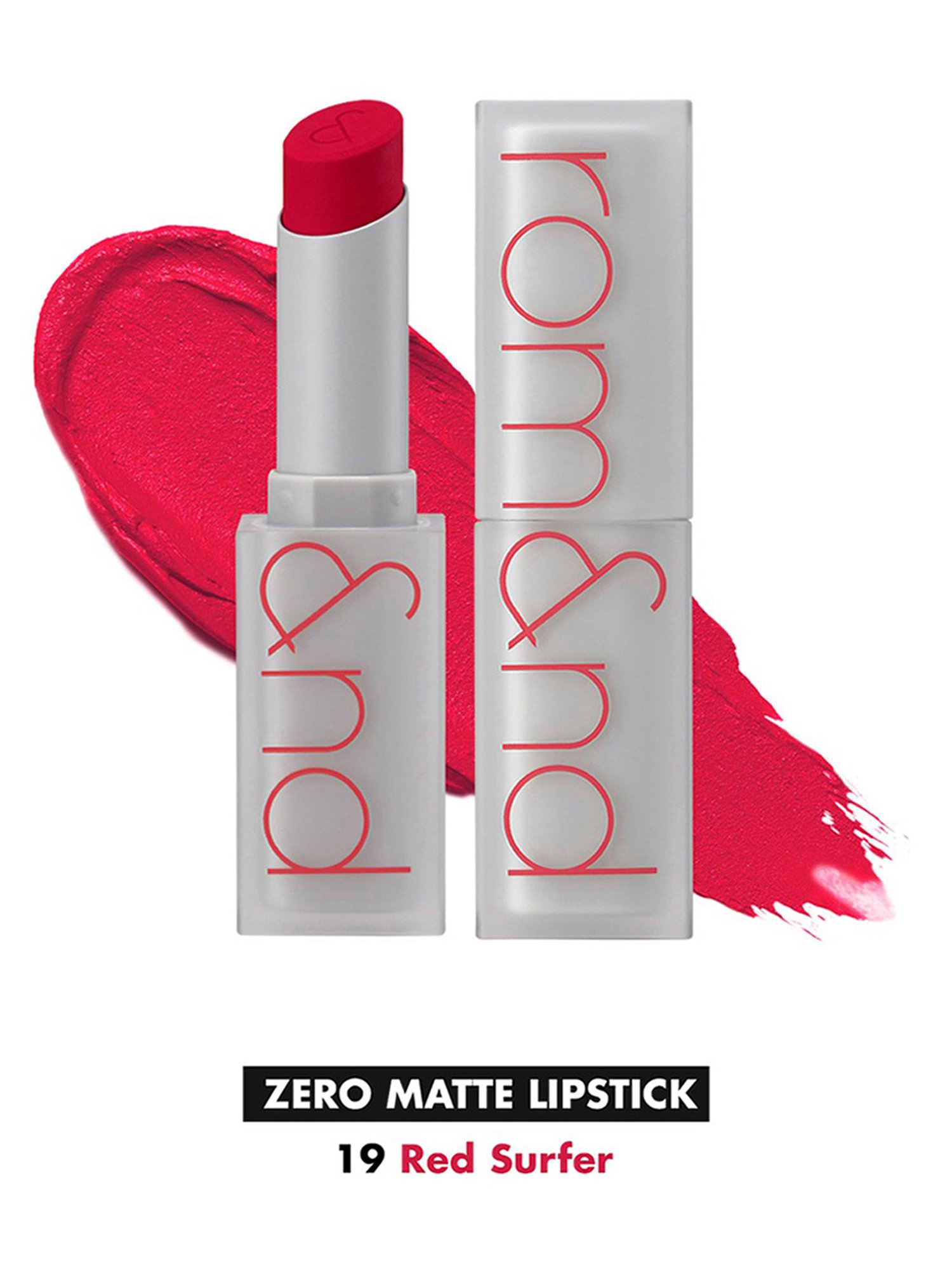 Rom&nd Zero Matte Lipstick 19 Red Surfer - 3 gm