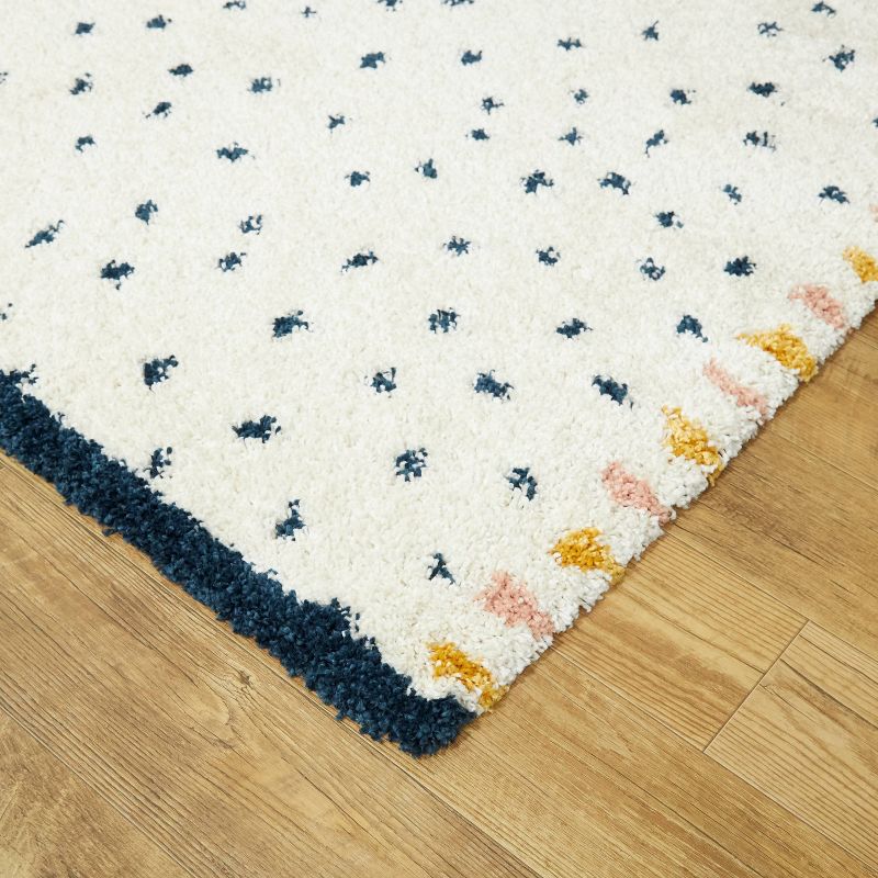 5'2"x7' Confetti Shag Blue - Balta Rugs