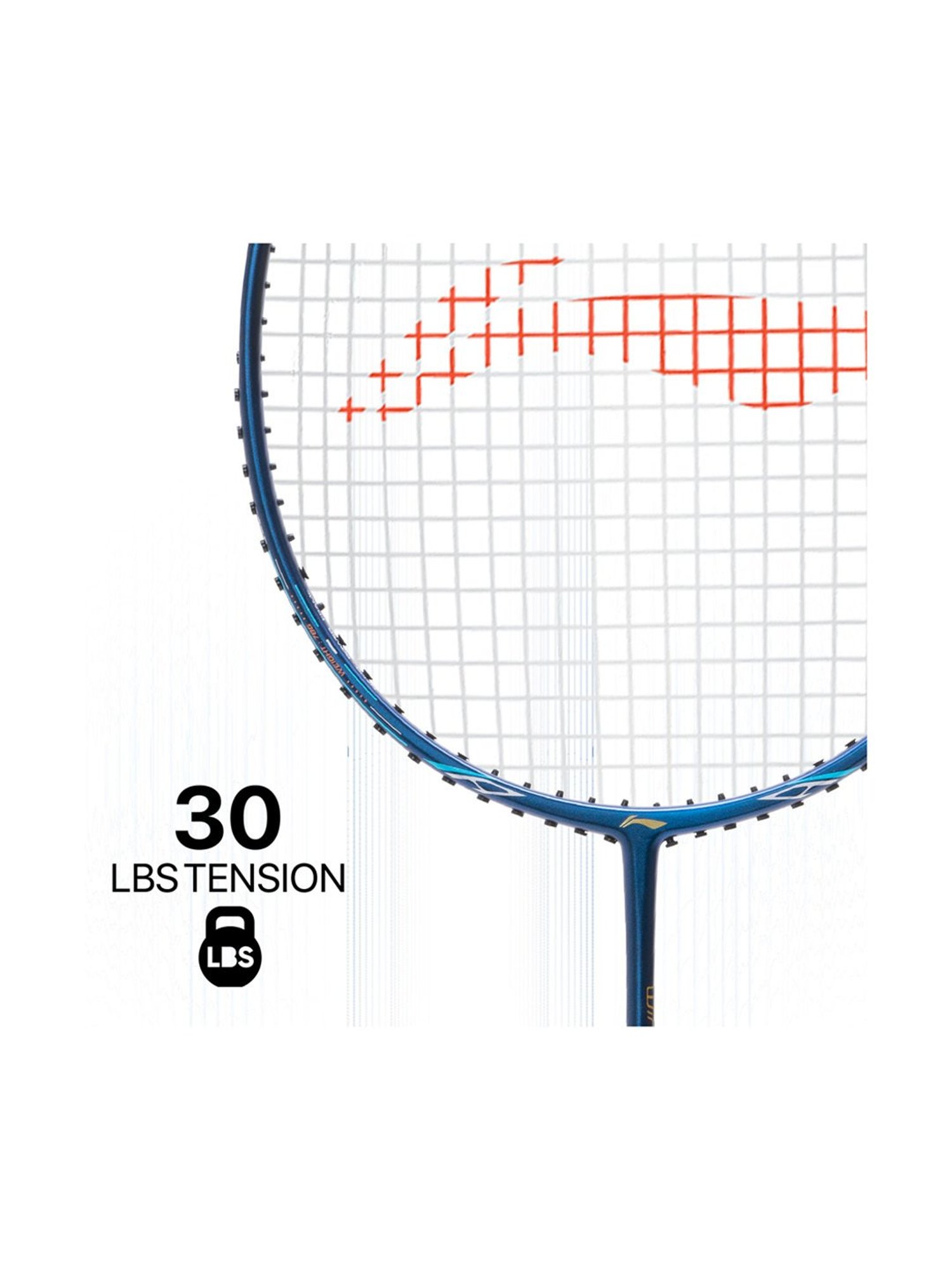 Li-Ning Wind Lite 800 II Badminton Racket (Navy Blue) Size - Medium