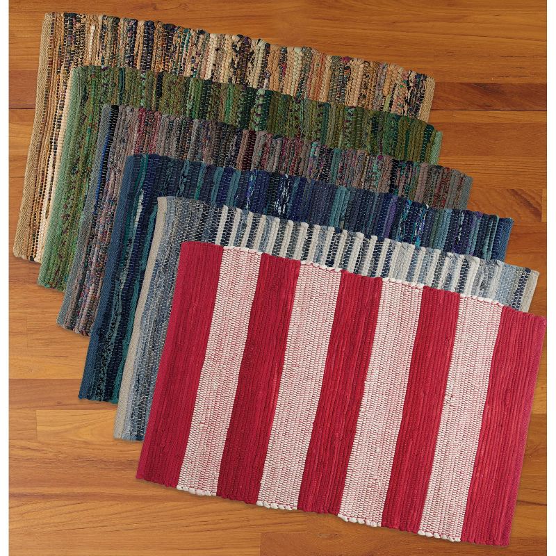 24"x36" Chindi Kitchen Rug Olive - Design Imports