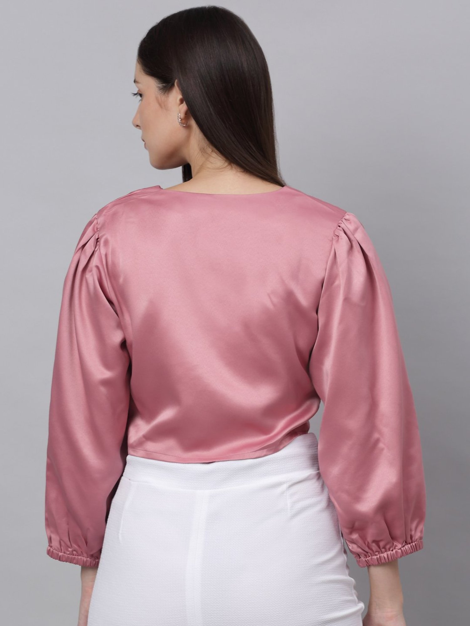 NEUDIS Pink Crop Top