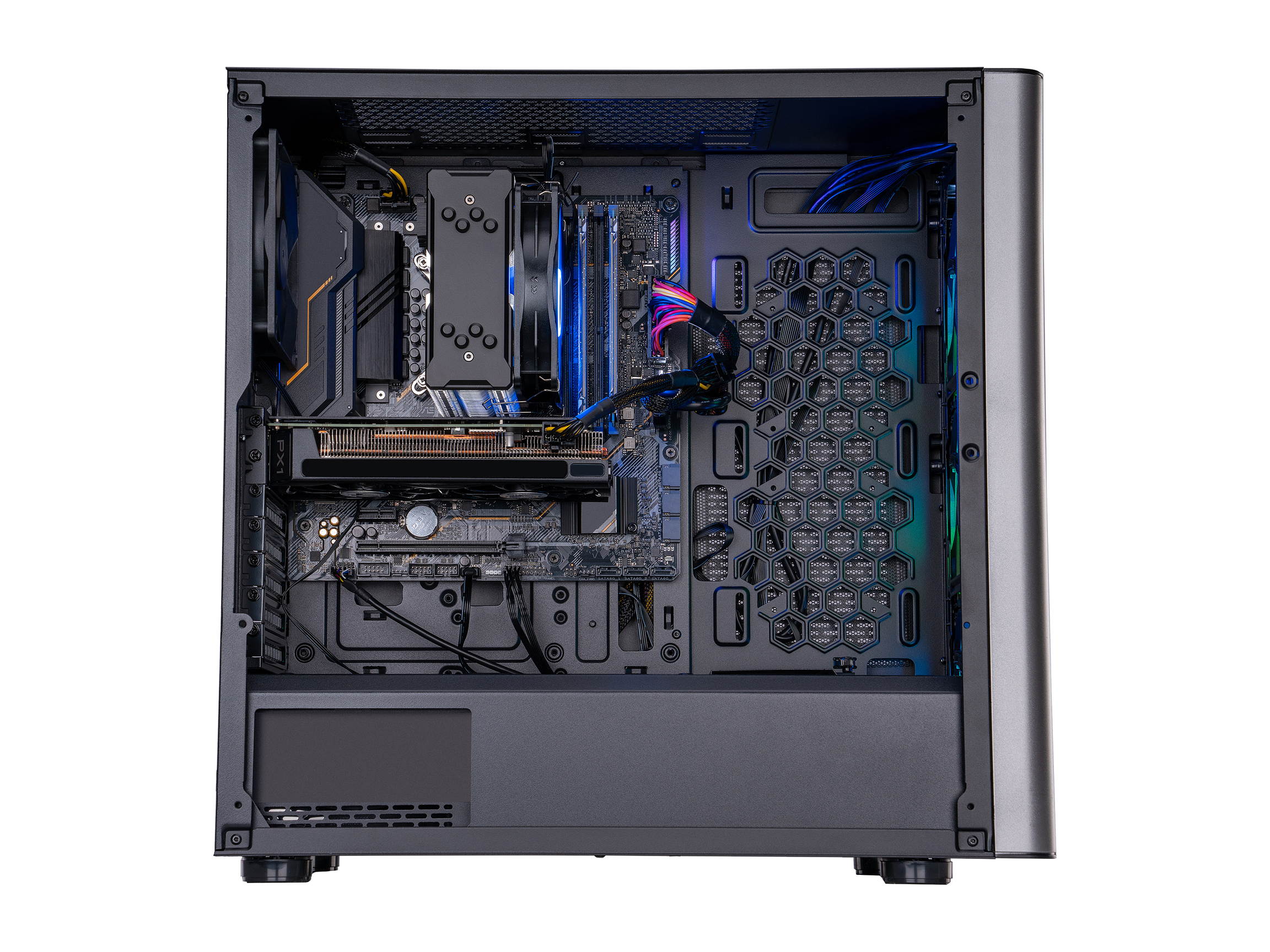 ABS Master Gaming PC - Intel i7 10700F - GeForce RTX 3060 - 16GB DDR4 3000MHz - 1TB M.2 NVMe SSD - Windows 10 Pro 64-bit