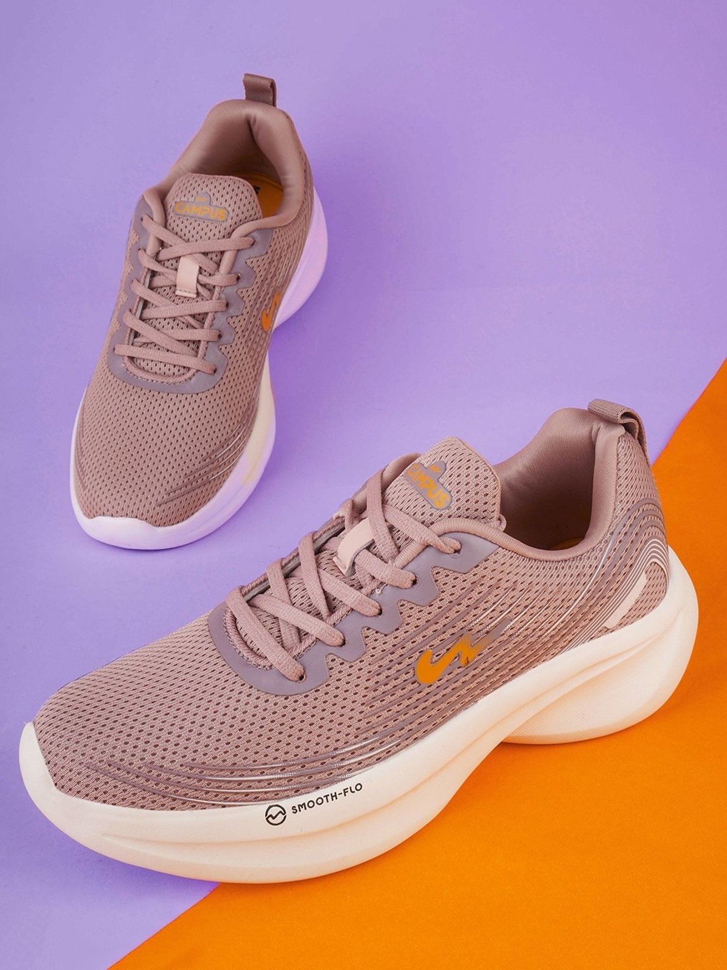 Campus Women's CAMP-LEX Peach Running Shoes