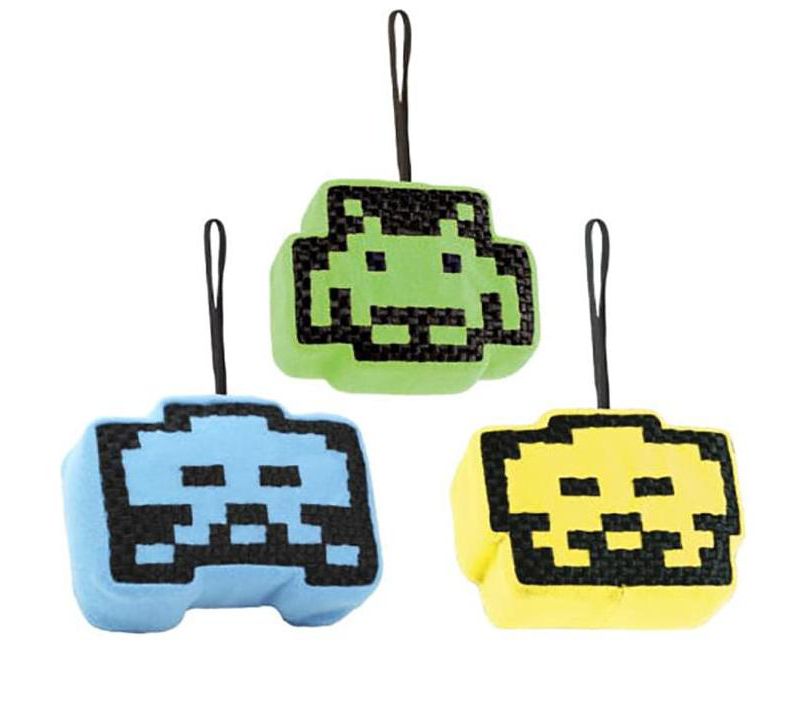 Crowded Coop, LLC Space Invaders Micro Plush Aliens Series 1 | One Random