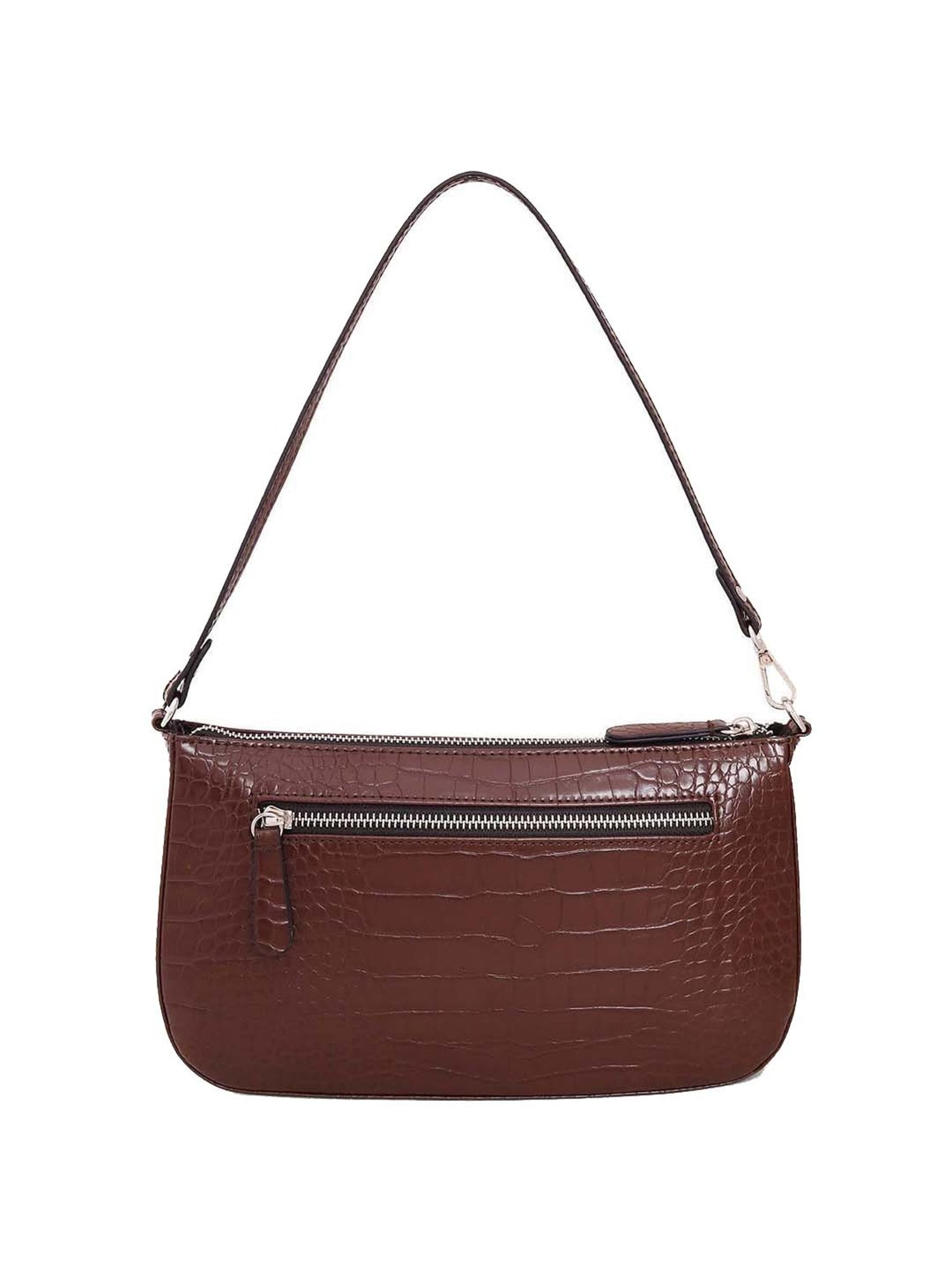 BELWABA Brown Textured Small Shoulder Bag
