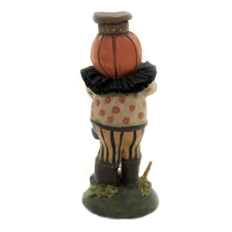Charles Mcclenning 8.0" Candlestick Maker Halloween Pumpkin  -  Decorative Figurines