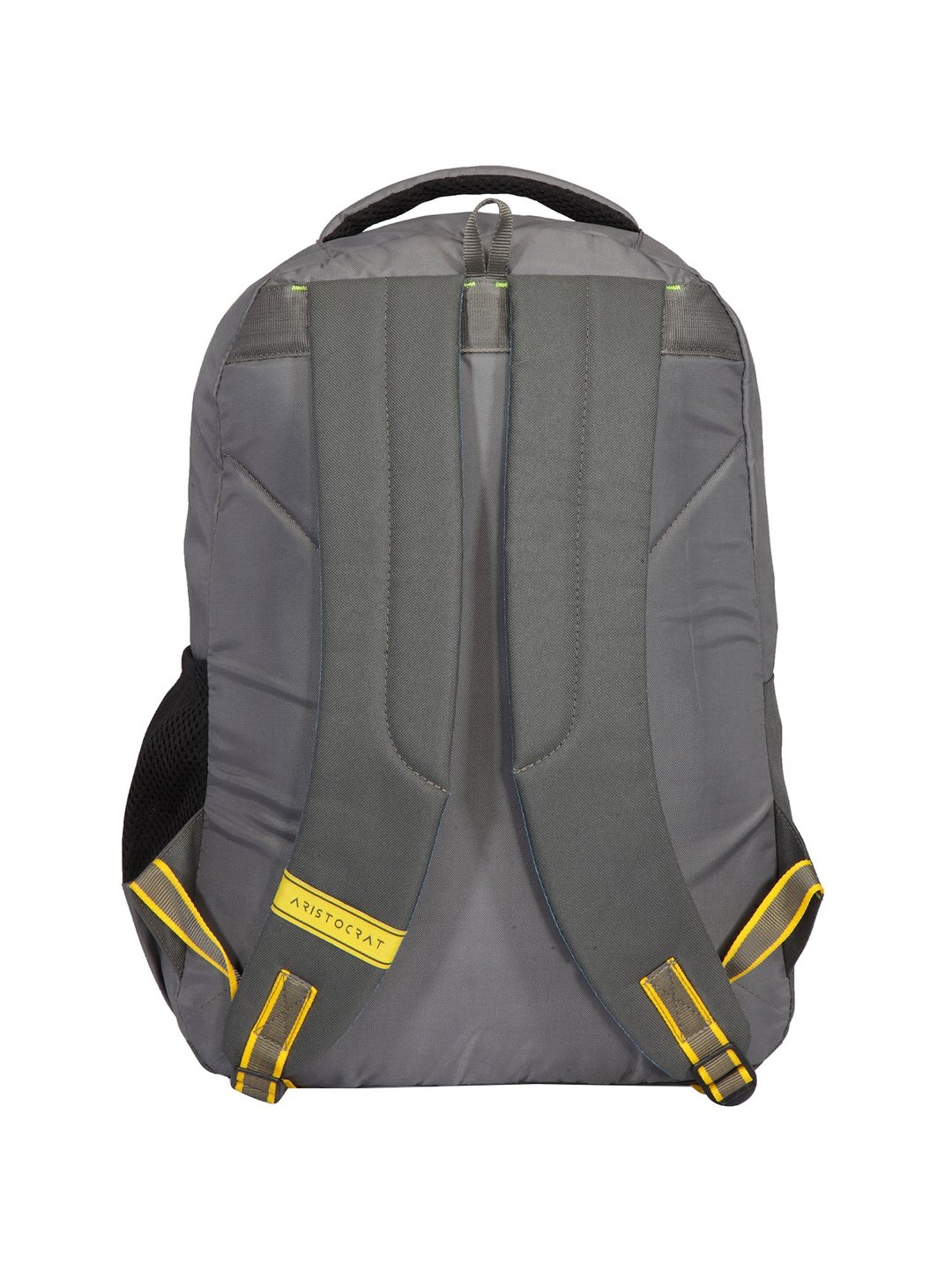 Aristocrat Zen 27 Ltrs Grey & Green Medium Backpack