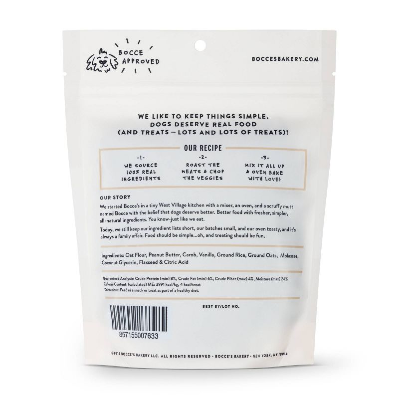 Bocce's Bakery Mud Pie Oh My Training Dog Treats - 6oz