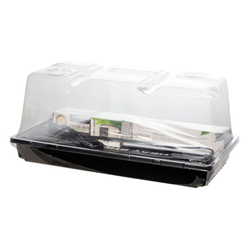 SunBlaster SL1611206 Grow Home Seedling Propagation Beginner Kit with Complete Seed Starting Guide & T5 Light for Veggies, Flowers & Tabletop Herbs