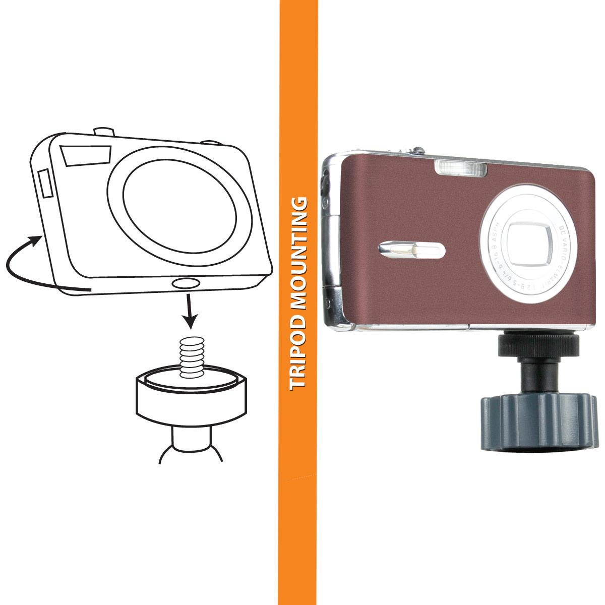 USA Gear GRCMAHB100BKEW+CLTH Camera Mount