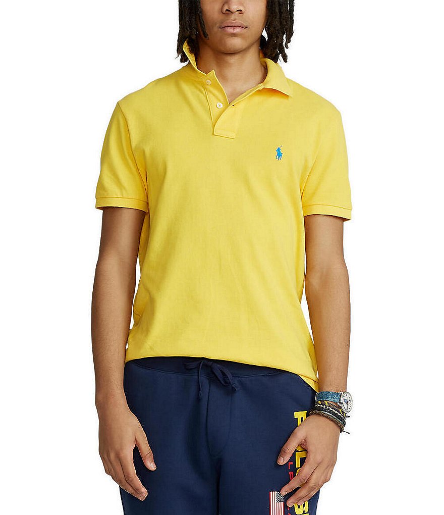 Polo Ralph Lauren Classic-Fit Solid Mesh Polo Shirt
