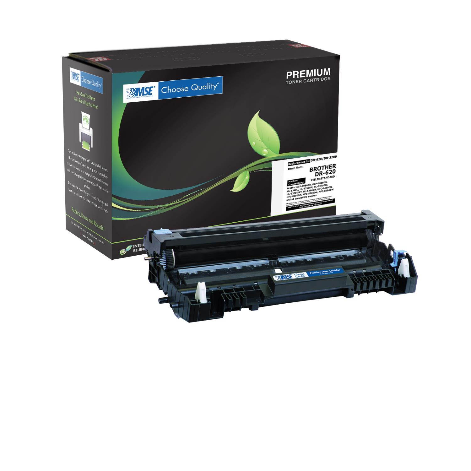 MSE 58-03-6216 Drum Unit (OEM # Brother  DR620) 25,000 Page Yield