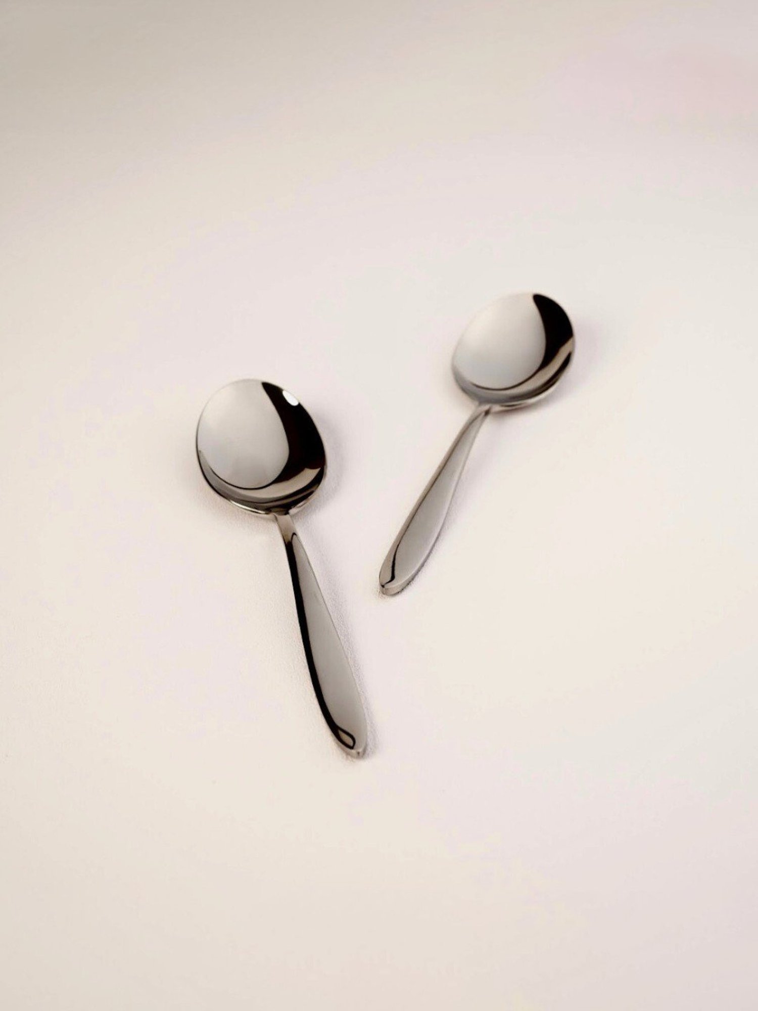 BlackCarrot Stainless Steel Serving Spoon Set of 2