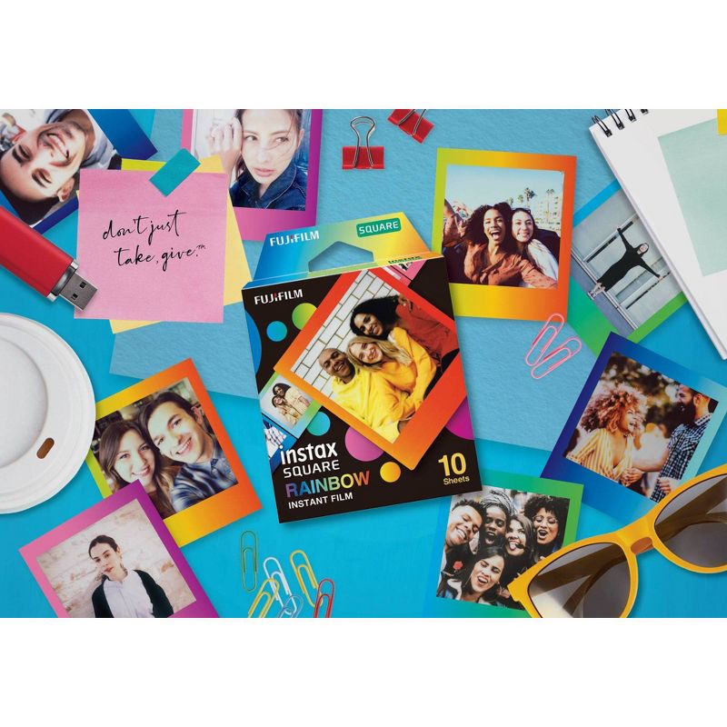 Fuji Instax Square Film - Rainbow