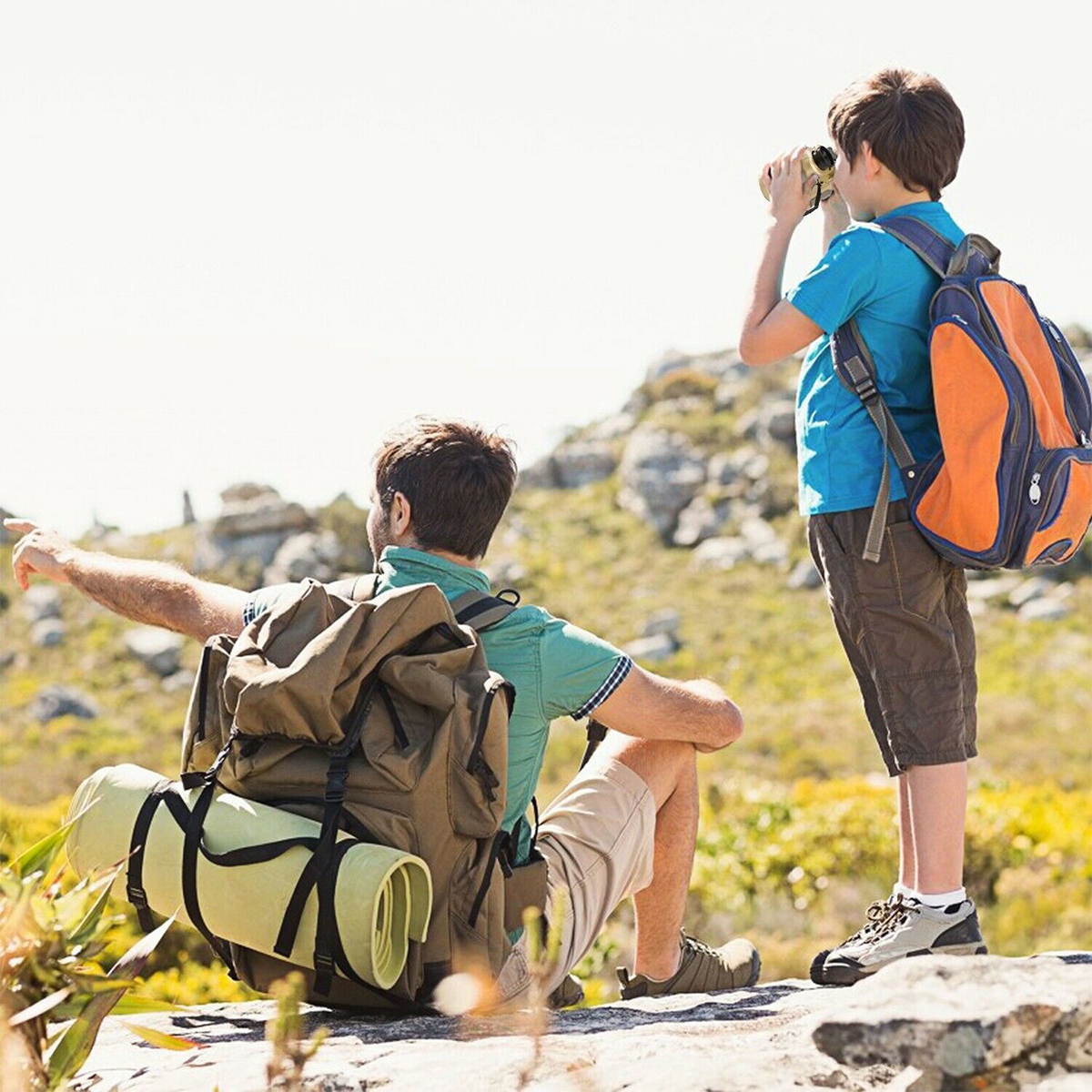 Night Vision Binoculars with Pop Up Light High Quality Binocular Outdoor Travel Hunting Camping, Gold