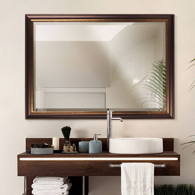 28" x 40" Oil Rubbed Mirror Bronze - Head West