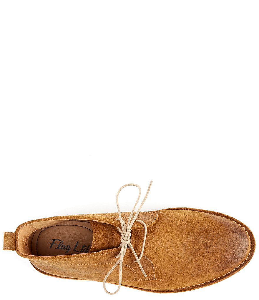 Flag LTD. Men's Rambler Suede Leather Chukka Boots