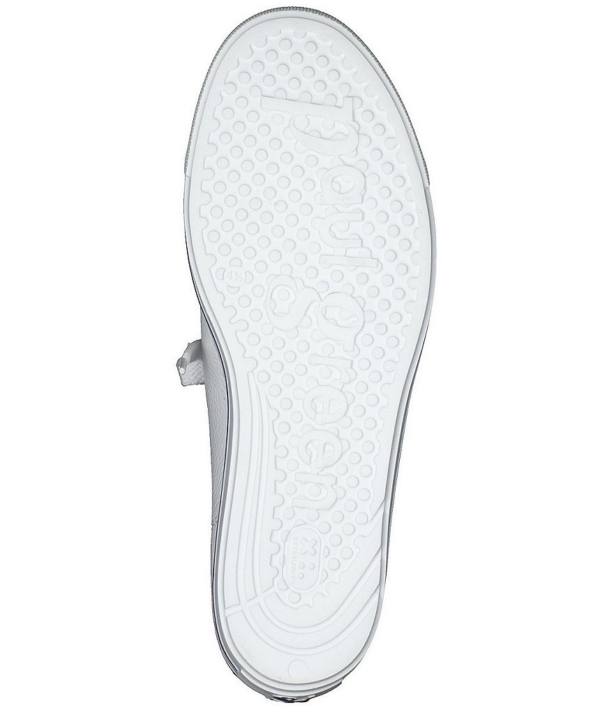 Paul Green Carly Leather Low Top Lace-Up Sneakers