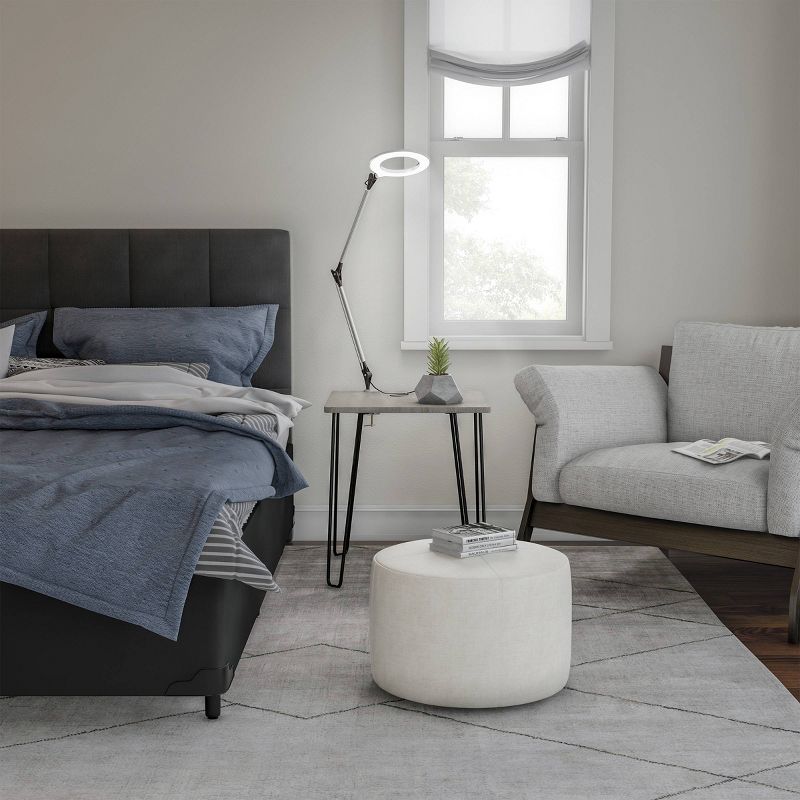 Swing Arm Architect Task Lamp with Clamp (Includes LED Light Bulb)