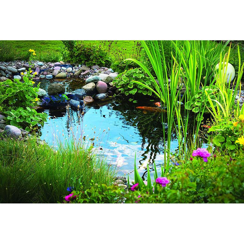 DeWitt Non-Woven Fabric 6- by 100-Foot 4 Ounce Protective Home Pond Underliner Barrier with Padded Material to Support Fish and Other Wildlife, Black